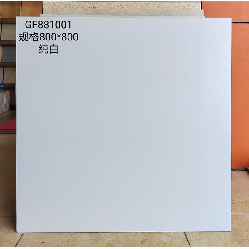 881001 순수한 흰색 골동품 벽돌 80x800 등급 I