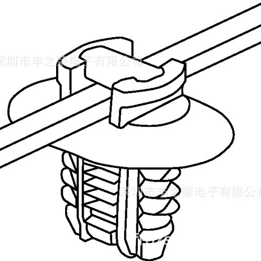 HellermannTyton��ͷ����ʽ�̶�����156-01519 | T50ROSFTOVAL-B