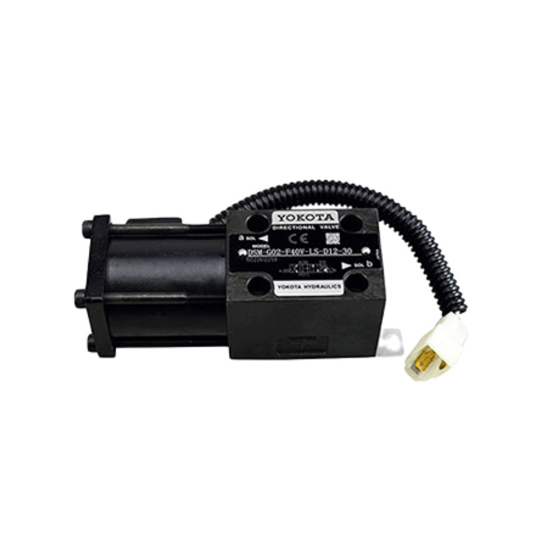 Válvula electrolítica de engranaje Mitsubishi F18B C14 16 accesorios Yokota 12V 24V válvula hidráulica válvula de engranaje solenoide