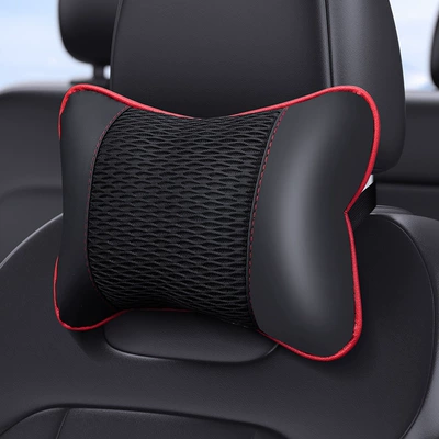 Cross-Border Wholesale, Headrest - one-black-red-edge-grid-24996176