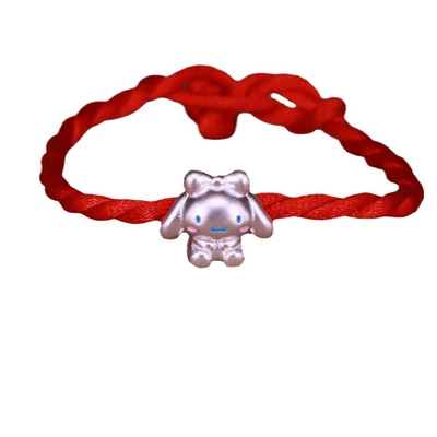 bracelet beads DIY red rope | Zərgərlik ara hissələri