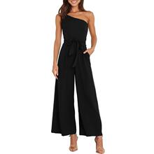 F 44315 Commute Off-shoulder Jumpsuit ͨ��¶�������
