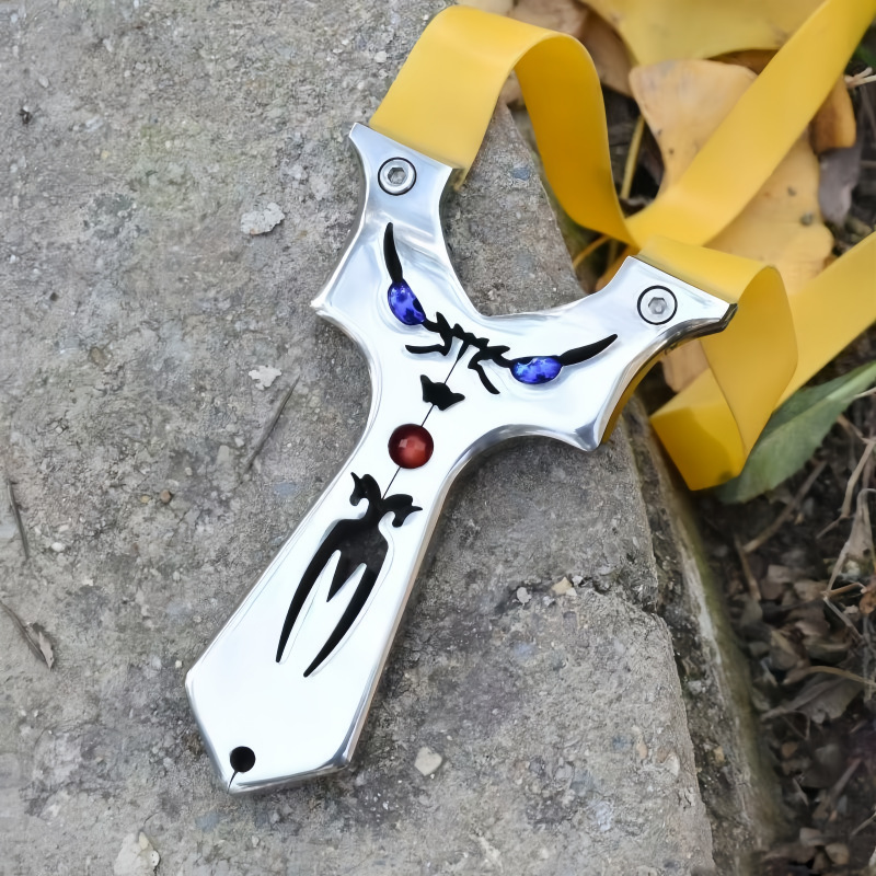 Stainless steel line cutting outdoor little devil face slice…