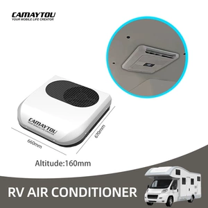 Kaimitu RV üçün 24V/12V inverterli parkinq kondisioneri, soyuducu qurğu.