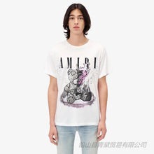 �W���ֳ� NEW US AMIRI ̩��С��220g��������ӡ��T�������߽�T��