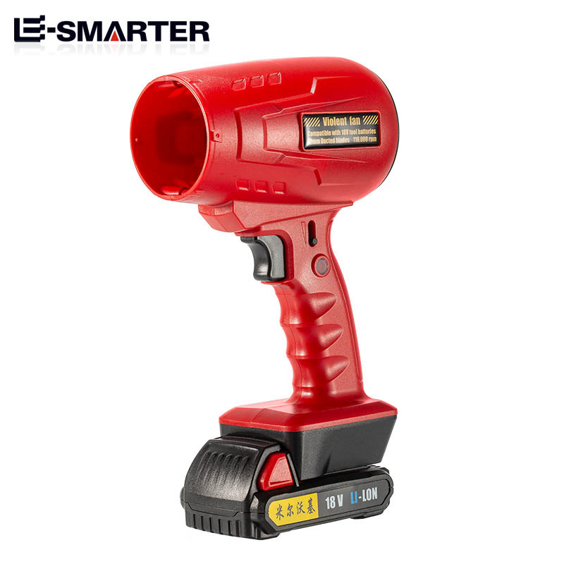 Turbina de litio transfronteriza, ventilador de violencia, soplador de nieve industrial, soplador de polvo, herramientas domésticas para exteriores, secador de pelo potente
