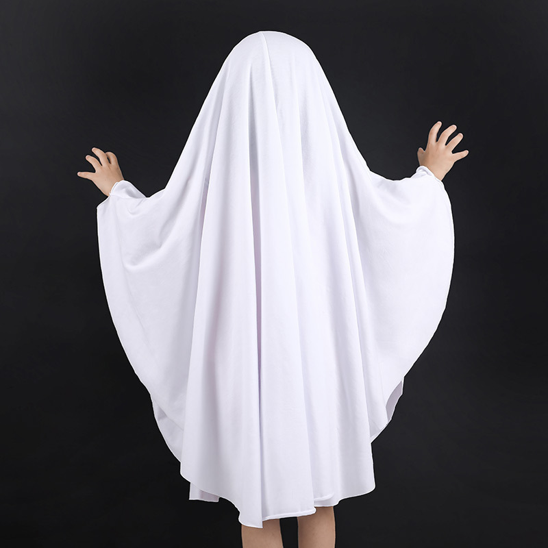 Transfronterizos Halloween Ghost Capa Halloween Kids Party Ghost Capa Disfraces Fantasmas Blancos Disfraces Extrañas Fantasmas
