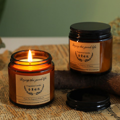 New DIY handmade soy wax scented candle smokeless romantic scented candle gift cup wax manufacturer wholesale