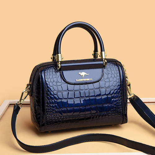 Bags for women new  crossbody bag shoulder bag patent leather glossy ladies handbag female European and American one-piece drop shipping