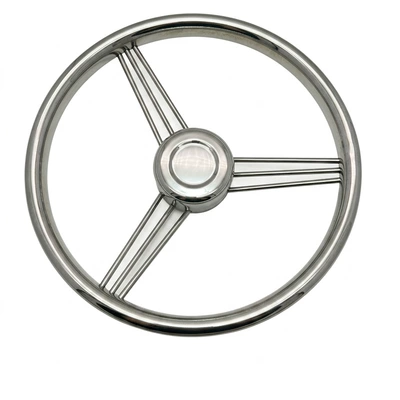 Three-spoke stainless steel 304 Sükan çarxları