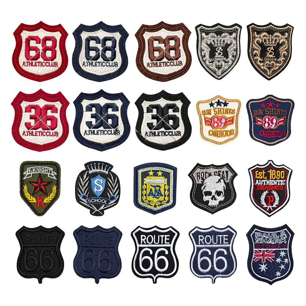 Тренд: буквы и цифры, нашивка для ноутбука, патч, с вышивкой