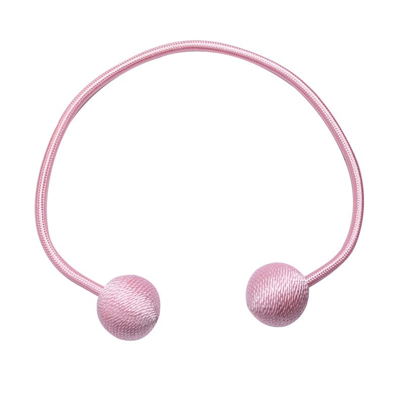 A5L Modern Minimalist Curtain Ribbon Binding Cord Random Shaped Curtain Rope Binding Strap Curtain Hook No-Punch Zip Tie