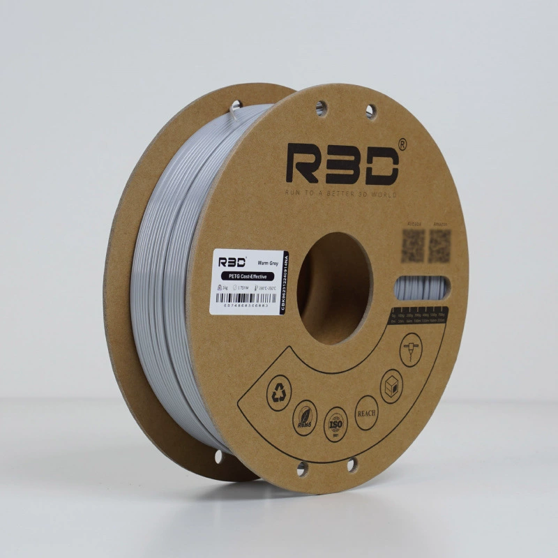 PETG-нить (R3D) 1 кг — экономичный сорт, разноцветные катушки и объёмы