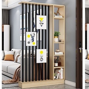 New New Chinese Style Small Apartment Household Door-to-Door Screen Partition Entrance Cabinet Living Room Door Sheltering Simple Modern