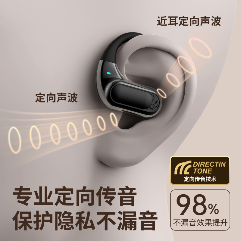 跨境新款OWS蓝牙耳机不入耳超长续航无线蓝牙6.0运动电竞低延迟|undefined