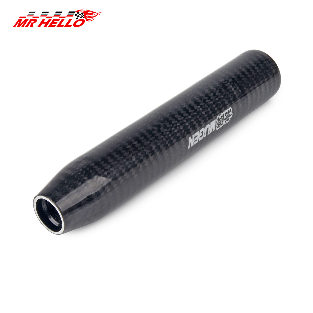 Tax-Included Car Modification Parts Carbon Fiber Gear Shift Knob 18cm Extended Shift Knob 13cm Shift Handle