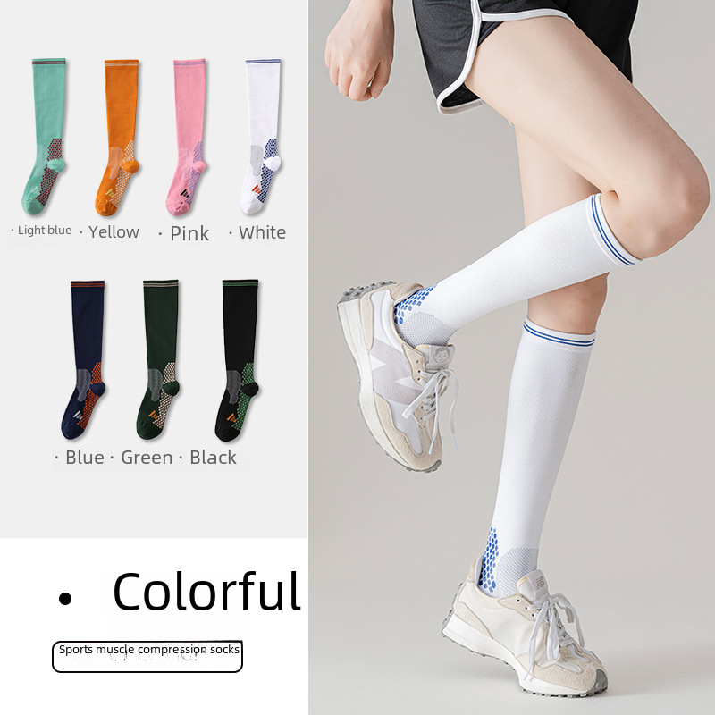 諸暨襪子夏天批發女壓縮襪女小腿襪壓力襪專業健身跑步跳繩瘦腿襪