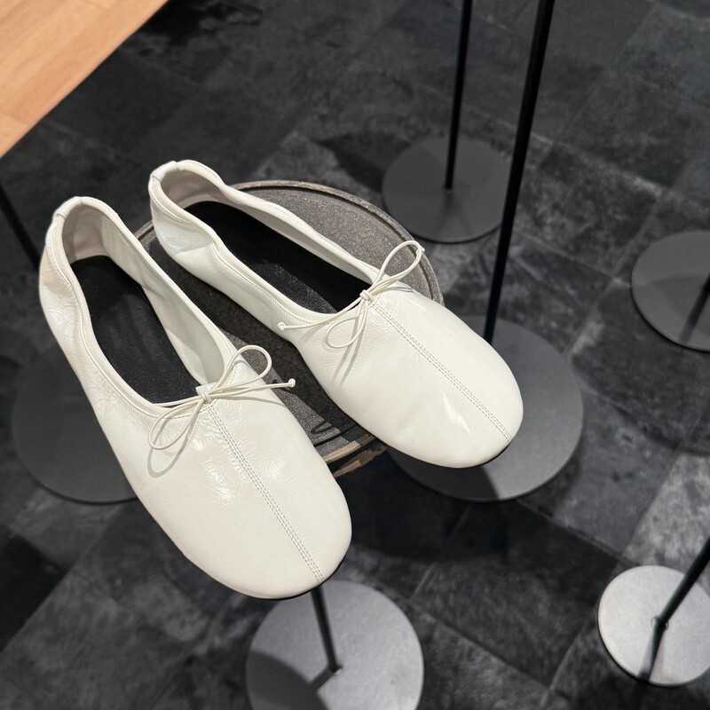 Soft Sheepskin~Genuine Leather Soft-Soled Bow-Knot Shallow Ballet Flats for Women, New Round-Toe Slip-On Flat Granny Shoes Soft Sheepskin~Genuine Leather Soft-Soled Bow-Knot Shallow Ballet Flats for Women, New Round-Toe Slip-On Flat Granny Shoes