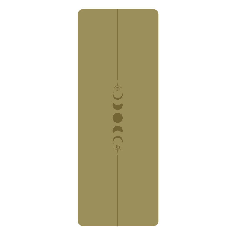 태양 문 제인 조각 카키 노란색