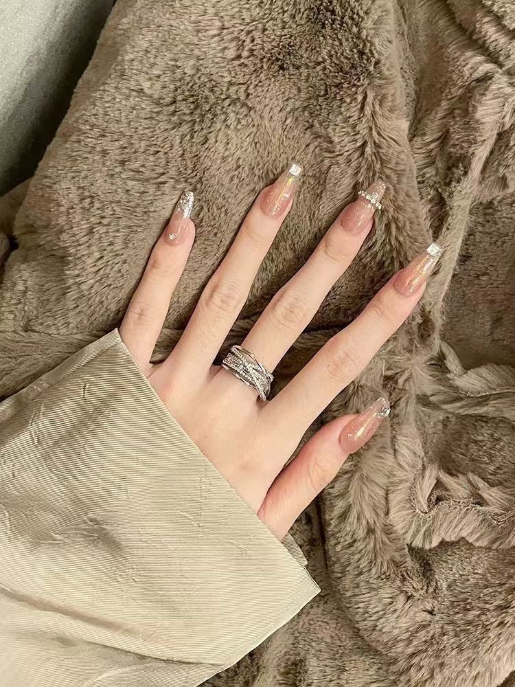 Vintage Zircon Adjustable Ring Luxury Designer Style For Women_voghion.com