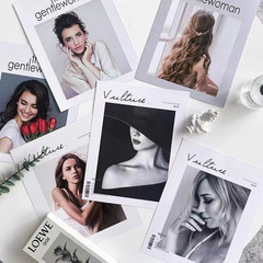 Ins cover big brand card photo props decoration display set food clothing store photography matching posed background