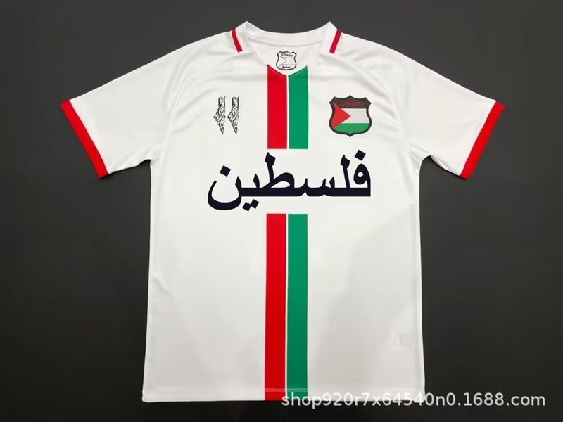 2526 サッカーユニフォーム パレスチナ ホーム＆アウェイ 新旧スペシャルエディション 記念版 レトロ 2425 スリーゲスト クロスボーダー|undefined