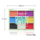 YABAOLIAN NEW color listing NEW transparent nine-color eye shadow plate earth color pearlescent matte makeup ins eye shadow