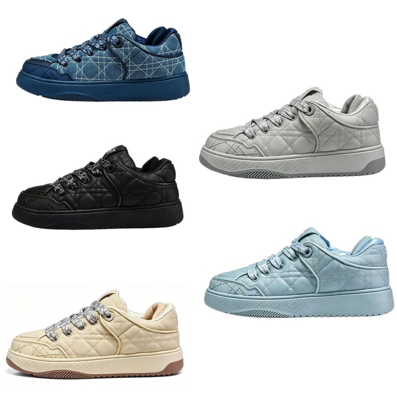 Putian European Station D brand top version B9S series low-top lace-up casual sneakers Trainer skate shoes