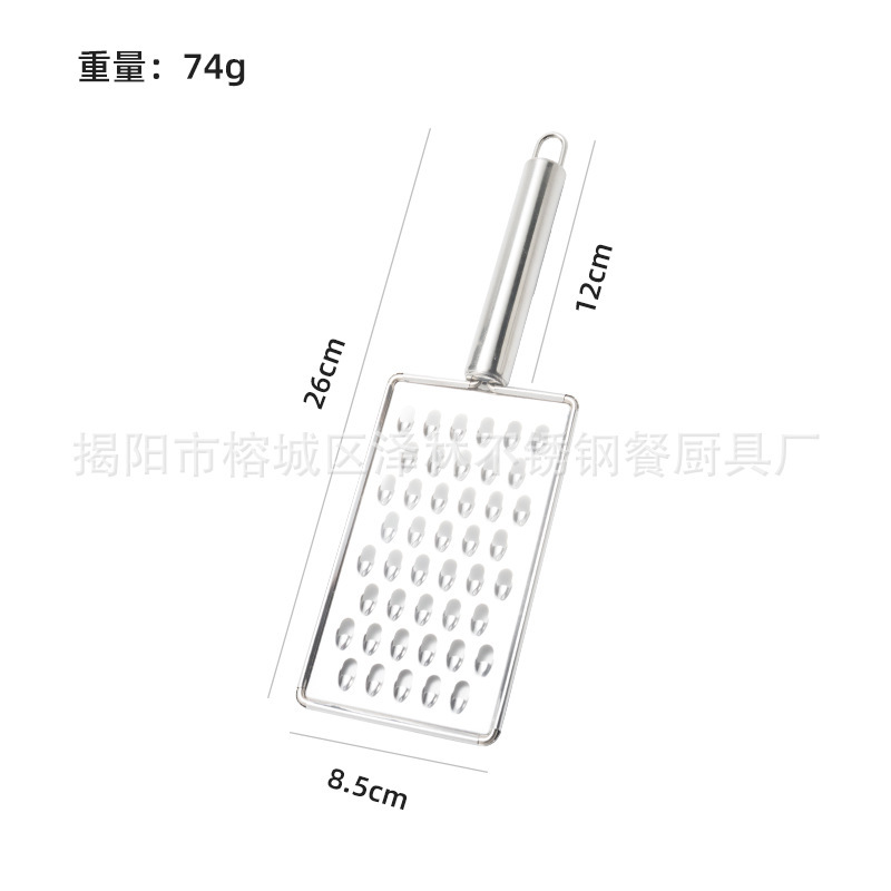 Comercio exterior de acero inoxidable herramientas de cocina cuchillo de pizza raspador de alambre prensador de ajo cortador de patatas cuchillo de piel herramientas de horneado