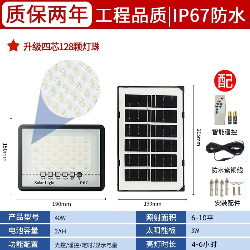 Luz solar especial transfronteriza, luz de jardín exterior, luz solar doméstica, luz solar impermeable, luz solar exterior