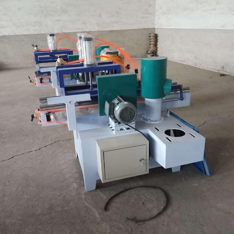 Máquina automática de diente de madera de doble plataforma de construcción de madera cuadrada conector de madera