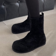 ë���q�����ߺ�וr�bѩ�ض�ѥŮ�ﶬ���¿��ɫ����ѥ��ů�R��ѥ