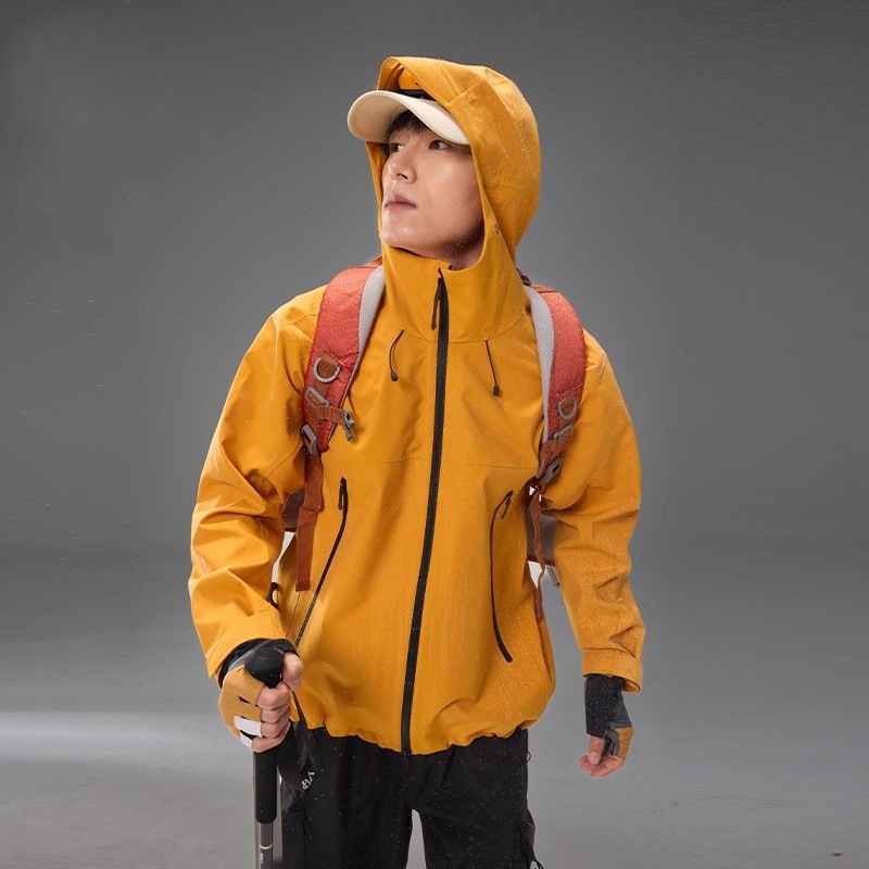 Niaojia Hard Shell Jacket Three-In-One down Windproof and Waterproof Seamless Laminated Hiking Classy Custom Logo Jacket