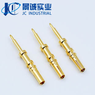 定制医疗器械连接器插板式插针 传输信号针镀金片簧插孔插针pin针-阿里巴巴