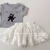 White skirt