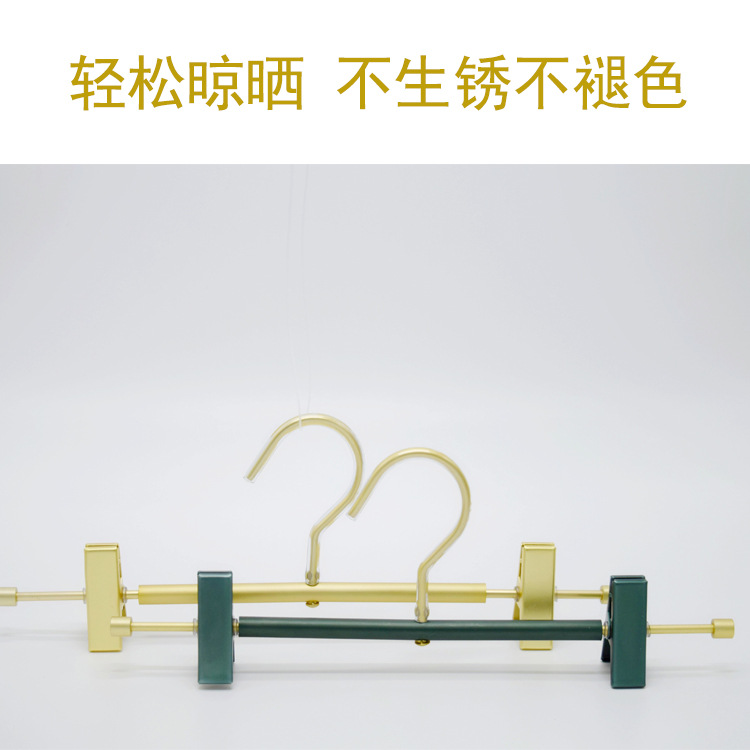 Thickened space aluminum alloy trouser stand wet and dry drying rack…