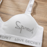 Комфортный тонкий поддерживающий бюстгальтер без косточек, бюстгалтер для школьников