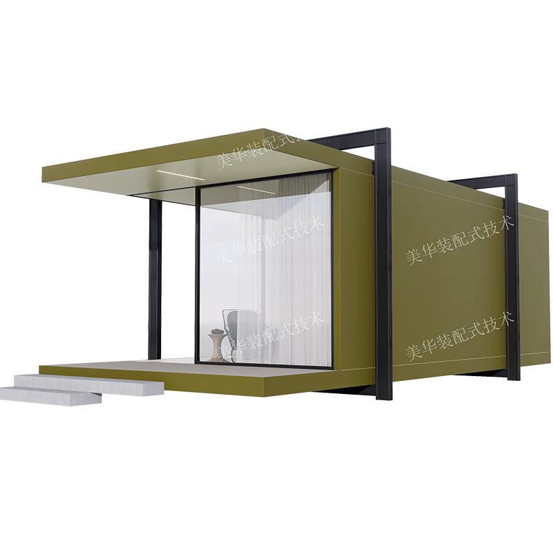 Campana de hotel al aire libre Granja de vacaciones pequeñas de una habitación y una sala de estar con baño nuevo estilo de campana de alojamiento residencial