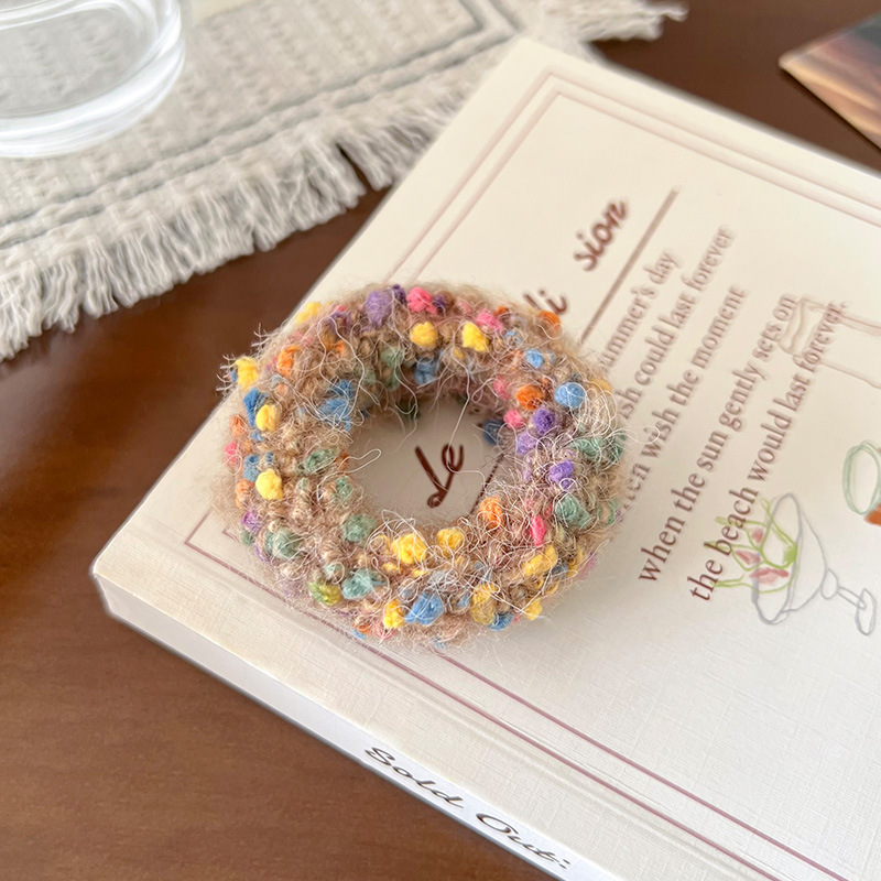 Anillo de toalla marrón 1