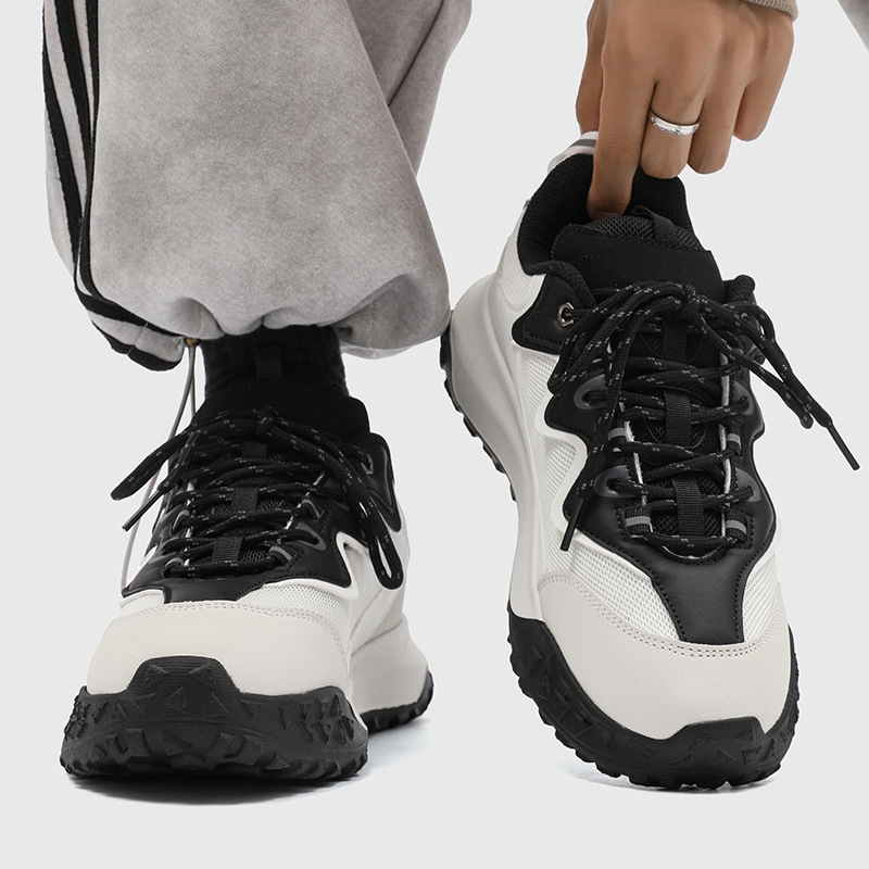 Cold mounting nicho de alta calidad camping pareja zapatos de senderismo senderismo antideslizante, resistente al desgaste, ocio, fondo grueso todoterreno al aire libre, hombres y mujeres