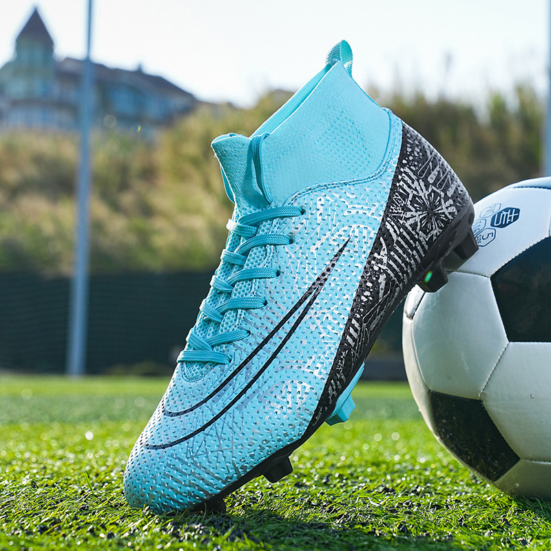 Otoño Bingbird fábrica directa zapatos de fútbol de clavos cortos de alta altura zapatos de entrenamiento transpirables para hombres y mujeres Fútbol