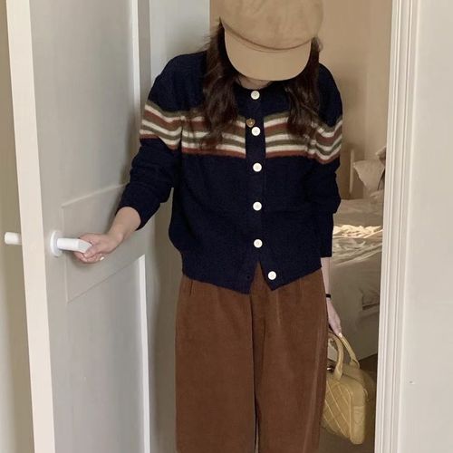 2024 Design Style Sweater for Shisanhang, Women's Korean-style Knitted Pullover Cardigan Coat