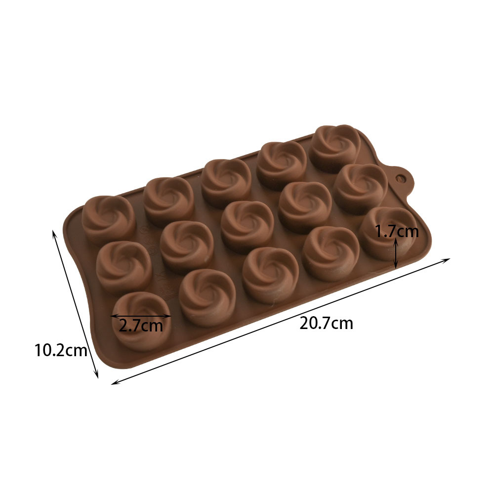 Molde de Silicona para Chocolate DIY, Multiuso con Formas de Dibujos Animados para Repostería