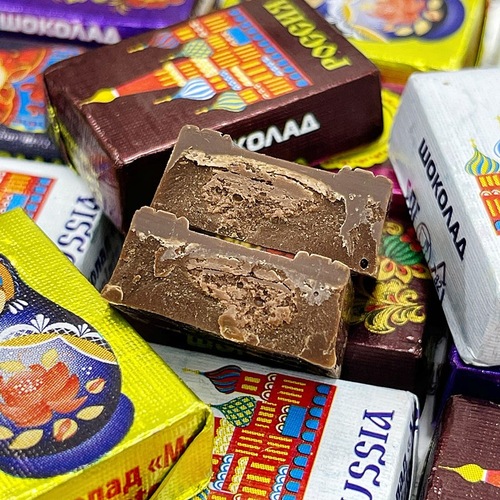 Russian imported chocolate Mia gift box nostalgic snacks 150g Internet celebrity food wholesale dropshipping