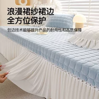 时尚四季通用防滑飘窗垫带蕾丝边卧室客厅榻榻米阳台飘窗垫可水洗