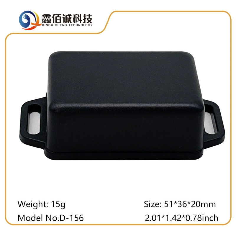 Стандартная электронная распределительная коробка с ушами пластиковый корпус GPS тег локатор контроллер прибора оболочки