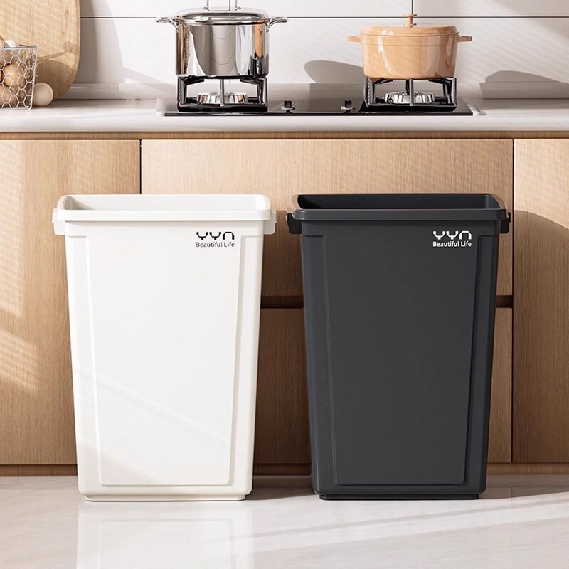 Trash can, water bucket, community property, commercial villa, courtyard, extra-large square shape, office, large capacity, household use, without lid