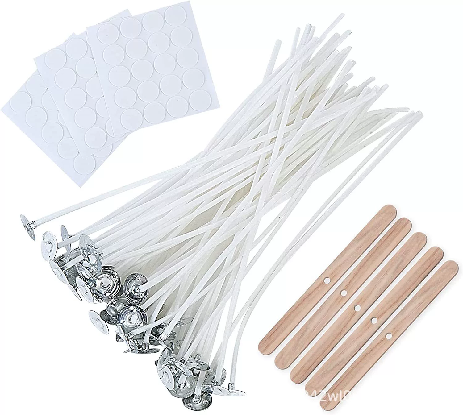 Candle, woven set, DIY
