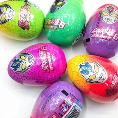 添卡通王奧特蛋6代奧特龍蛋玩具巧克力豆 盲盒生日禮物奧特曼蛋