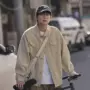 外贸宽松百万青少年夹克